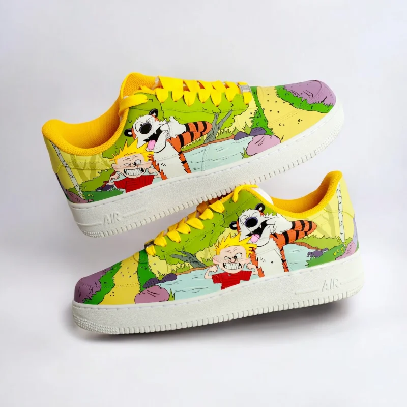 Calvin and Hobbes Air Force 1 Custom