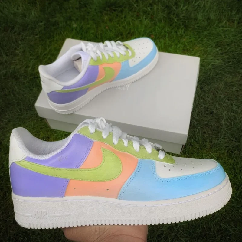 Candy Pastel Air Force 1 Custom - Image 3