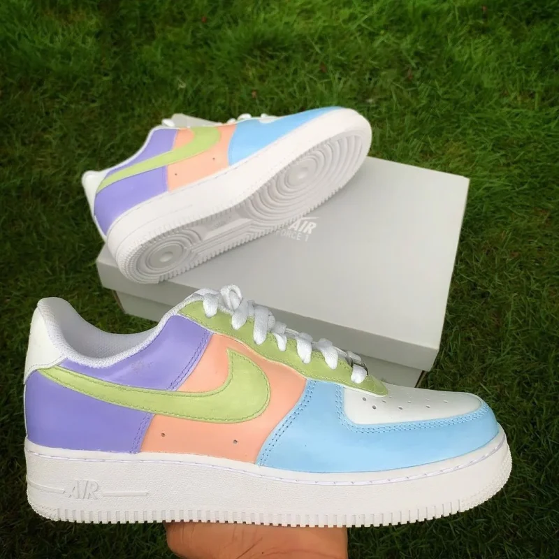 Candy Pastel Air Force 1 Custom - Image 4