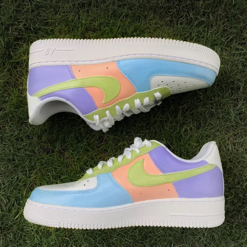 Candy Pastel Air Force 1 Custom