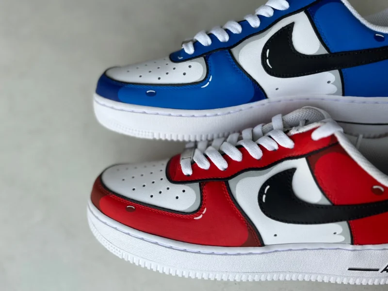 Cartoon 2D Air Force 1 Custom - Image 2