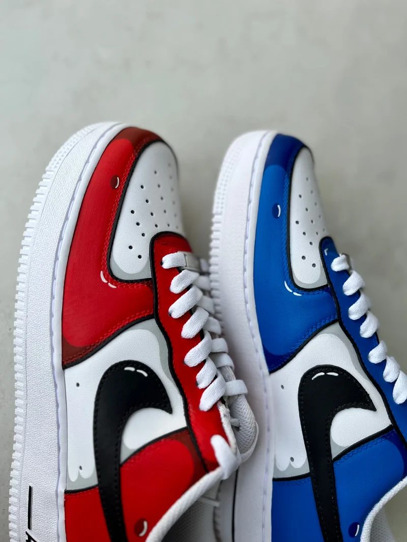Cartoon 2D Air Force 1 Custom - Image 4
