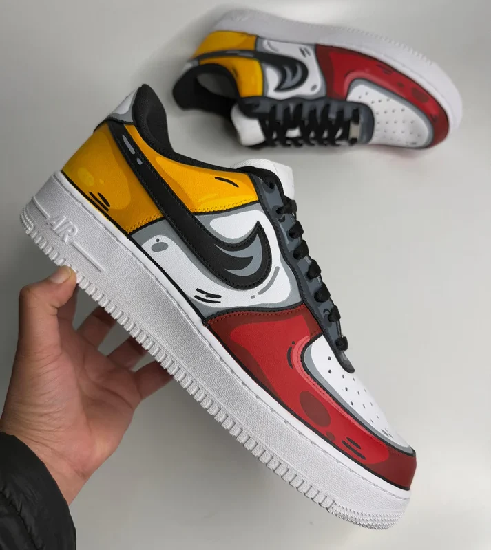 Cartoon 2D Air Force 1 Custom