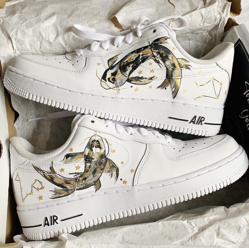 Celestial Koi Air Force 1 Custom