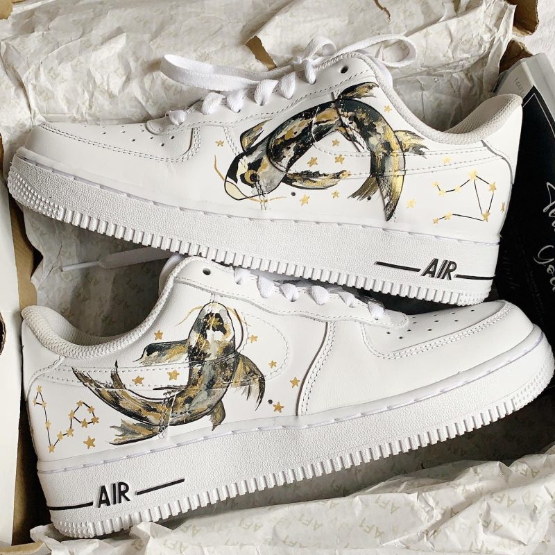 Celestial Koi Air Force 1 Custom