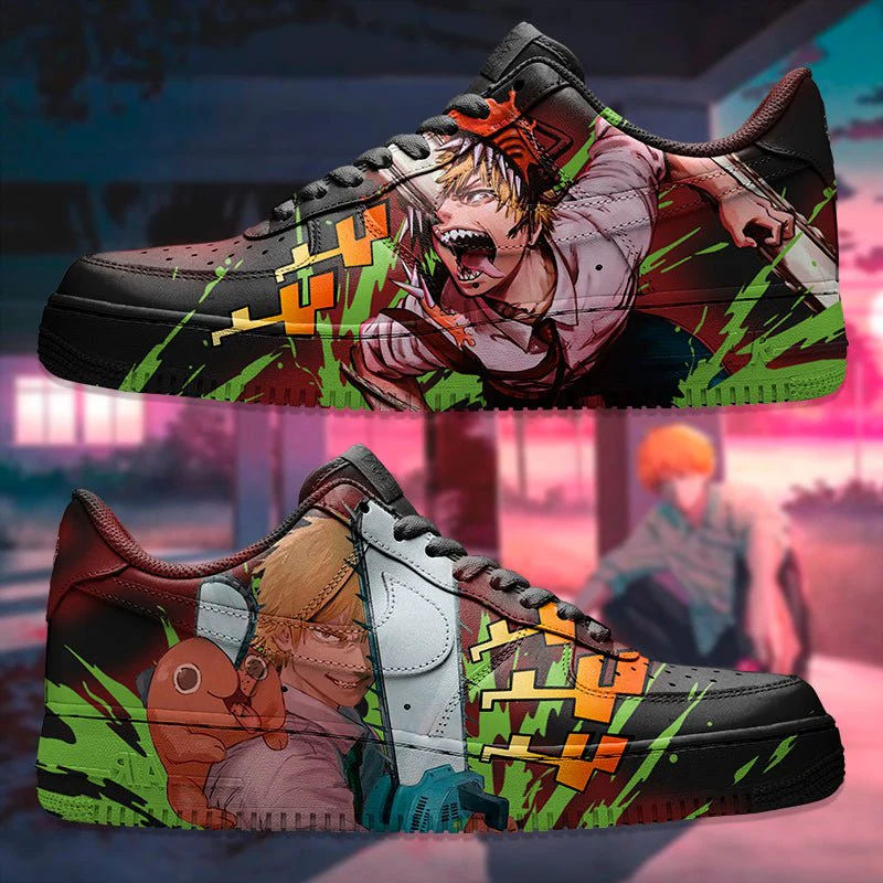 Chainsaw Man Air Force 1 Custom