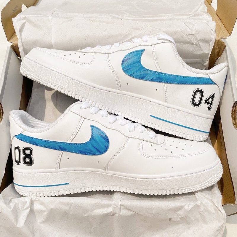 Chelsea Frank Lampard Air Force 1 Custom - Image 3