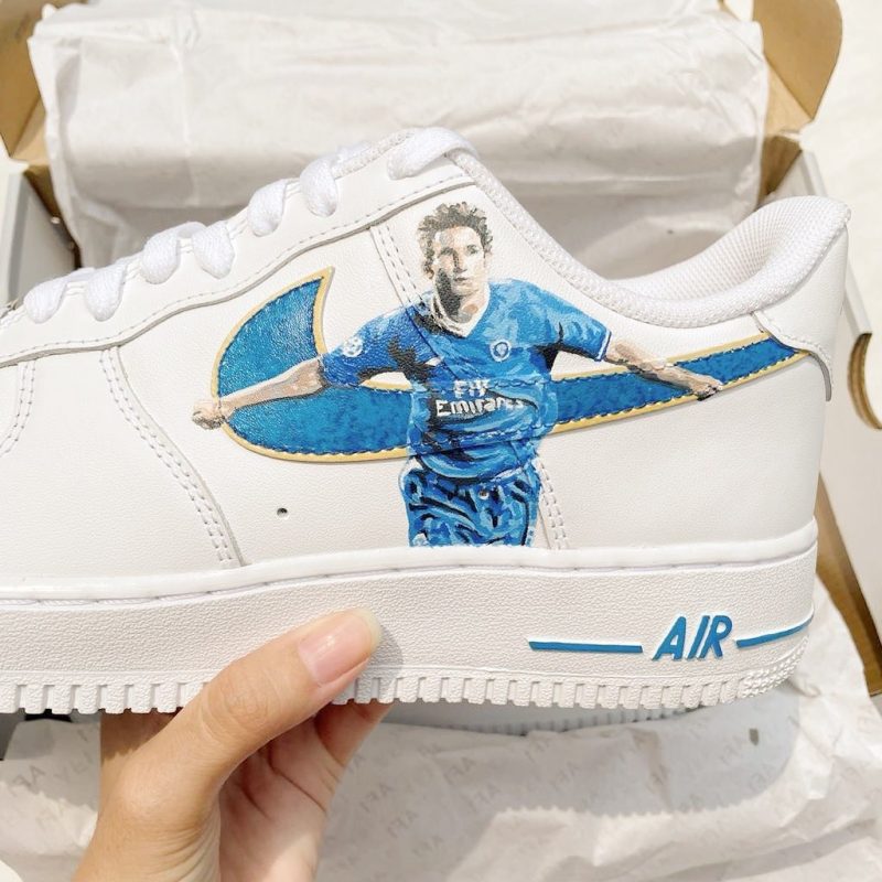 Chelsea Frank Lampard Air Force 1 Custom - Image 4