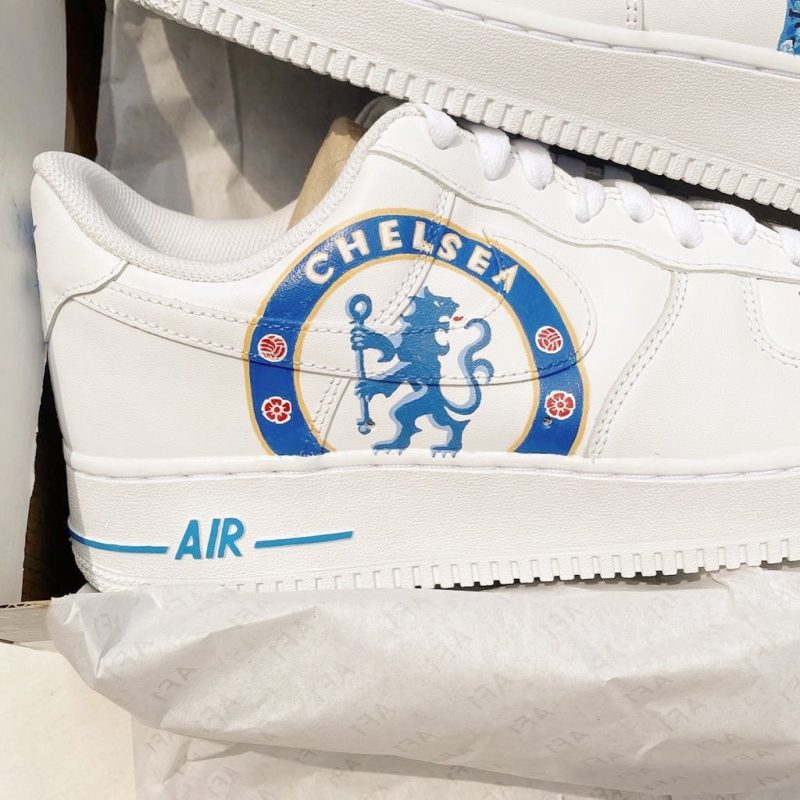 Chelsea Frank Lampard Air Force 1 Custom - Image 5