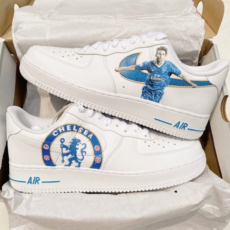 Chelsea Frank Lampard Air Force 1 Custom