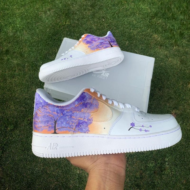 Cherry Blossom Air Force 1 Custom - Image 2
