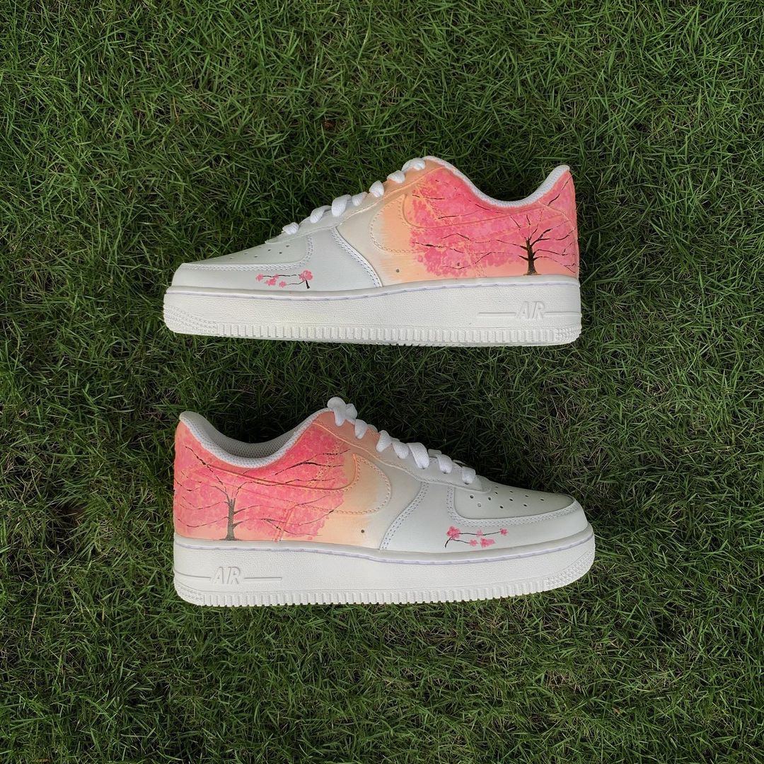 Cherry Blossom Air Force 1 Custom