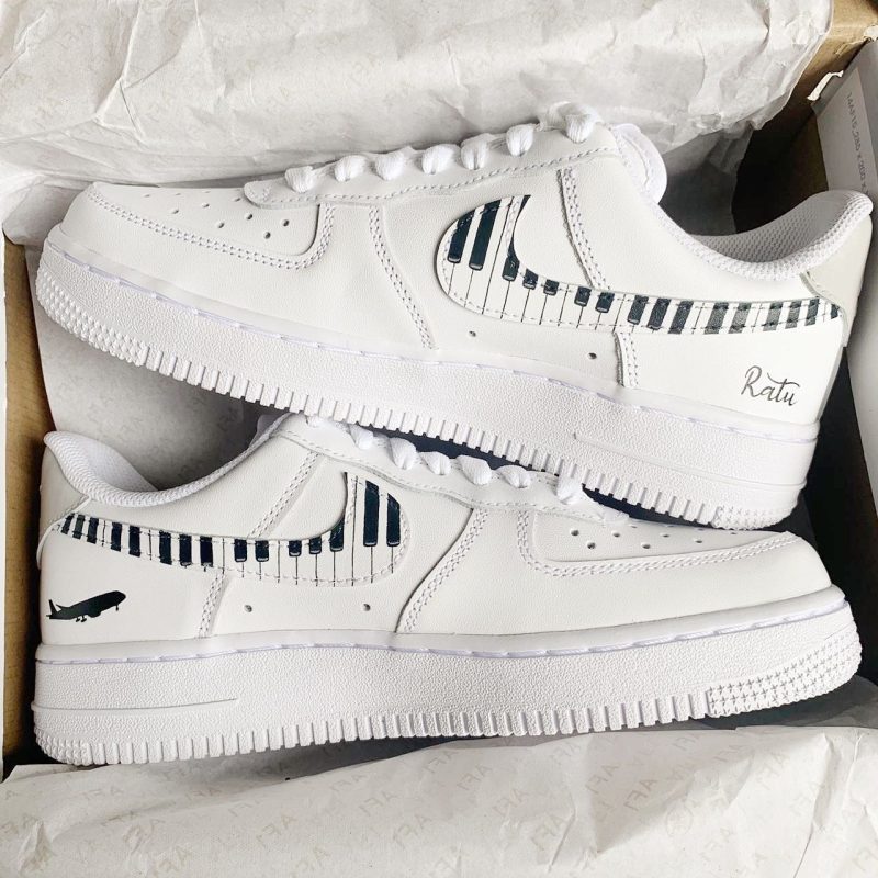 Clair de Lune Air Force 1 Custom - Image 2