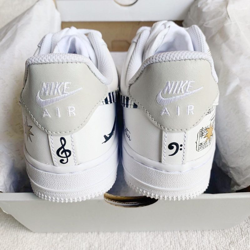 Clair de Lune Air Force 1 Custom - Image 3