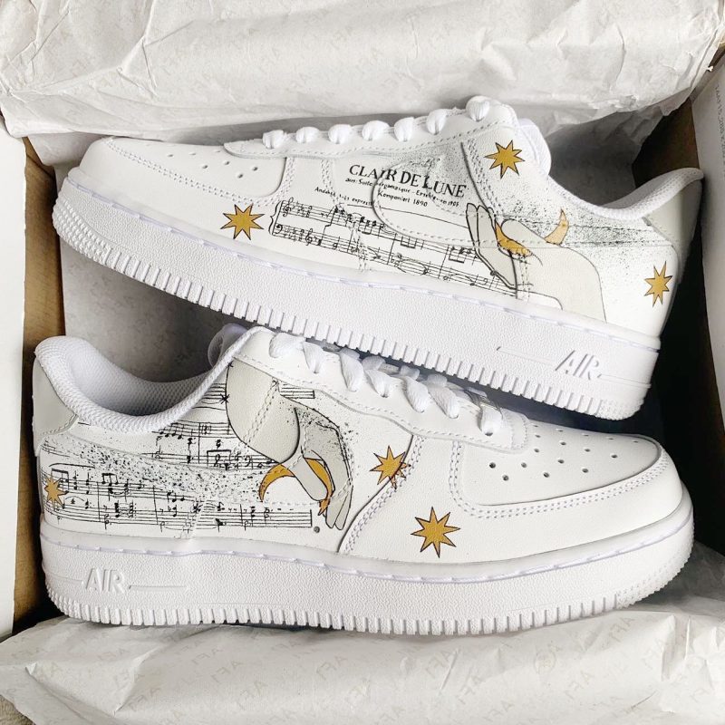 Clair de Lune Air Force 1 Custom