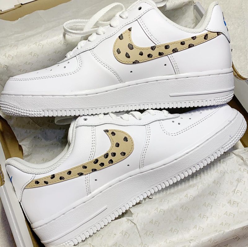 Cookie Monster Air Force 1 Custom - Sesame Street - Image 3