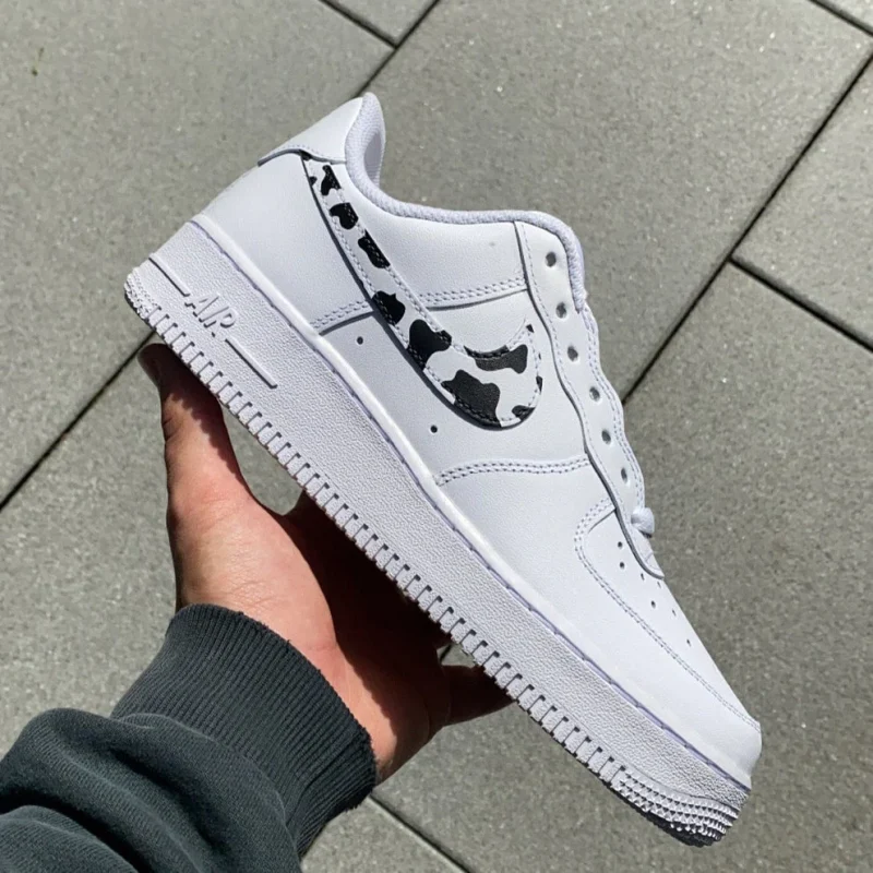 Cow Pattern Air Force 1 Custom - Image 2