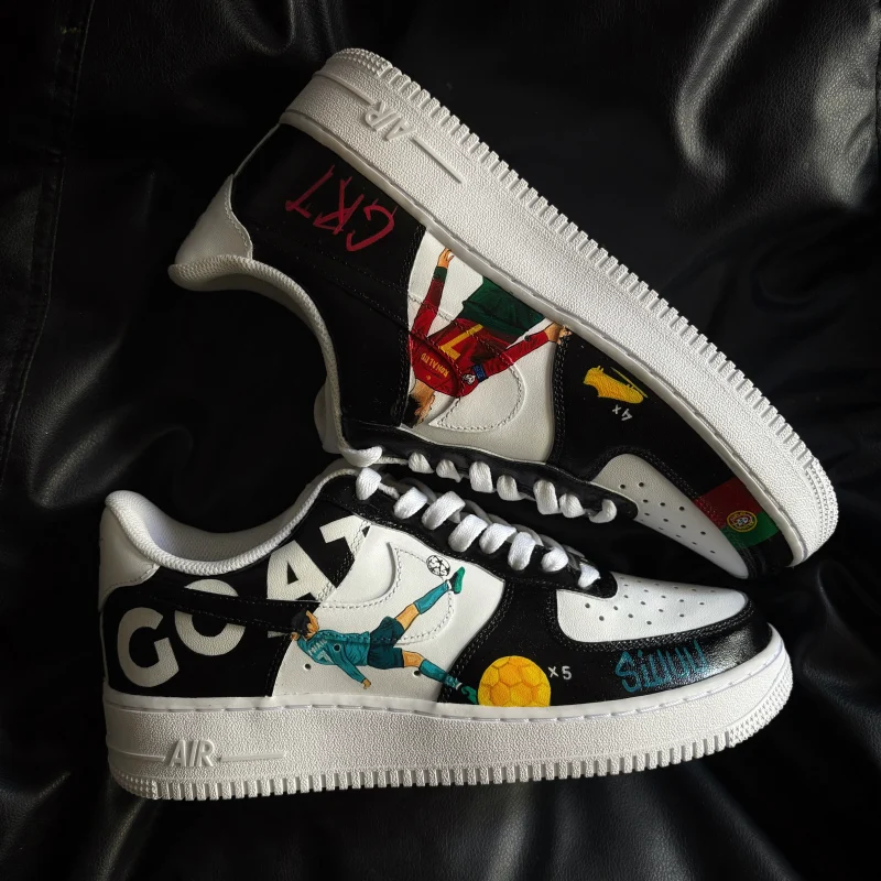 Cristiono Ronaldo CR7 Air Force 1 Custom - Image 2