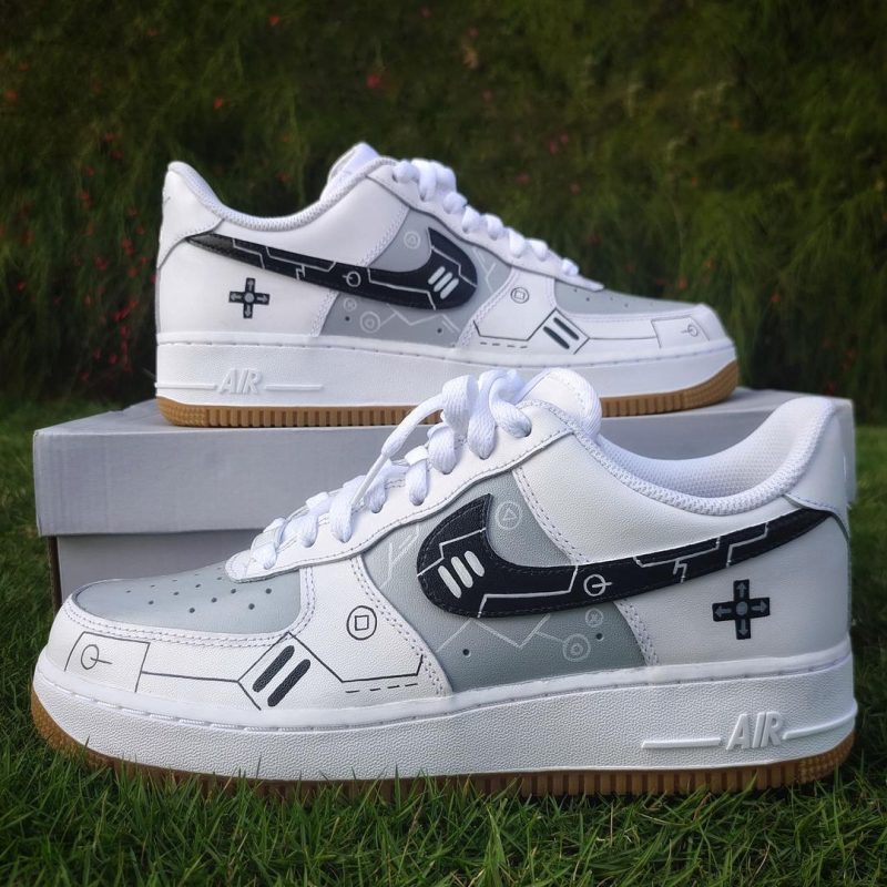 Cyber Air Force 1 Custom - Image 2