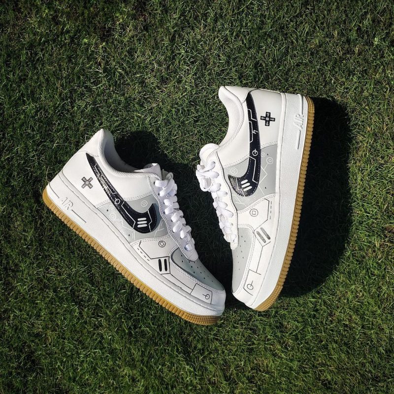 Cyber Air Force 1 Custom - Image 3