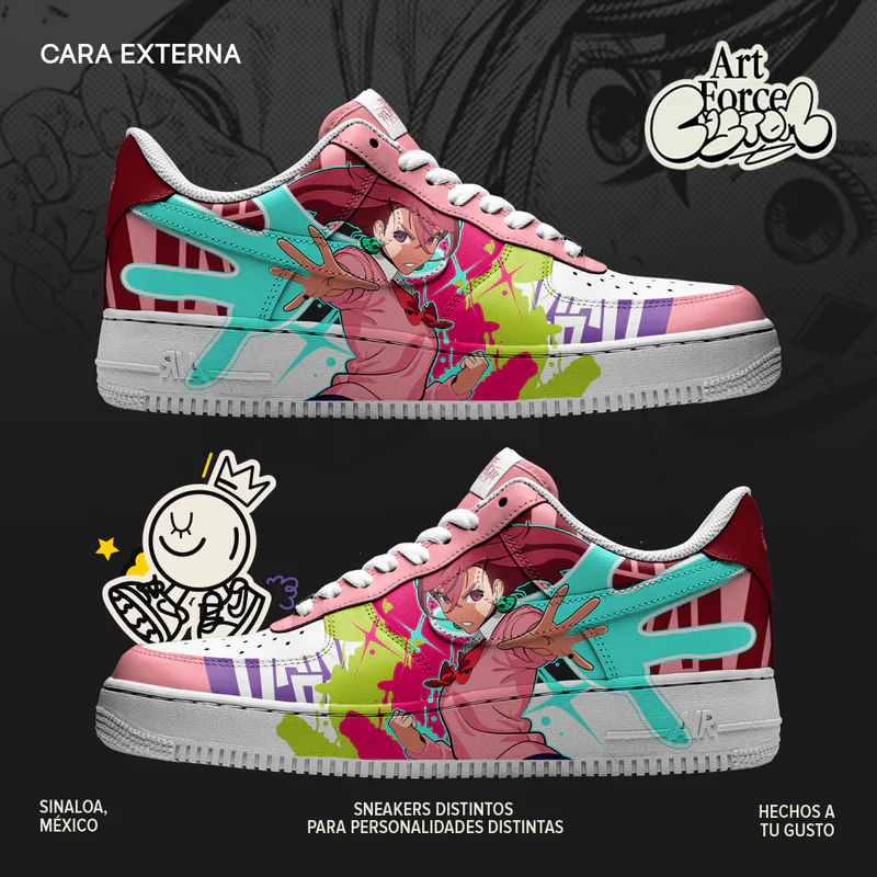 Dan Da Dan - Momo Ayase Air Force 1 Custom
