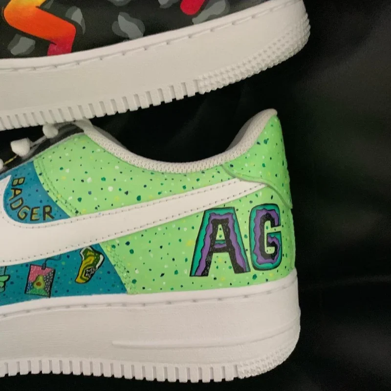 Daniel Ricciardo Shoey Air Force 1 Custom - Image 3