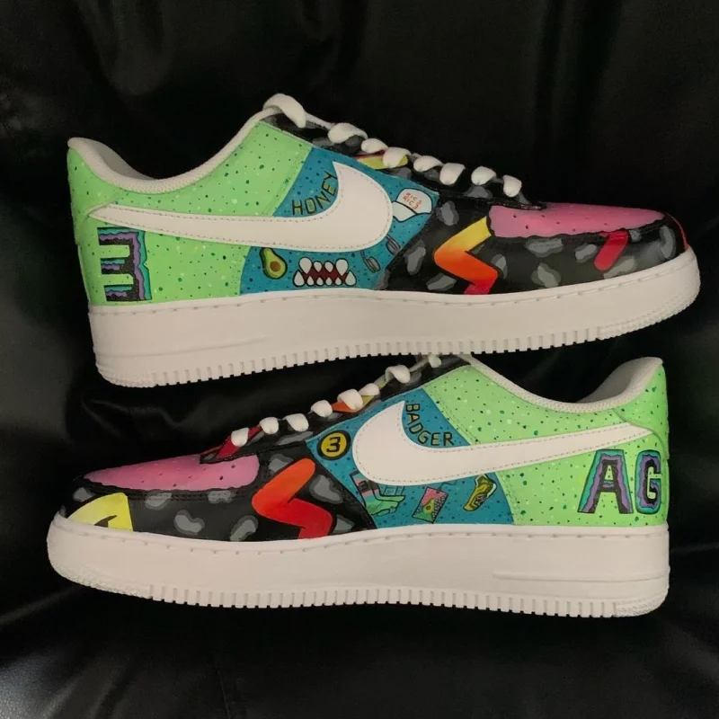 Daniel Ricciardo Shoey Air Force 1 Custom - Image 6
