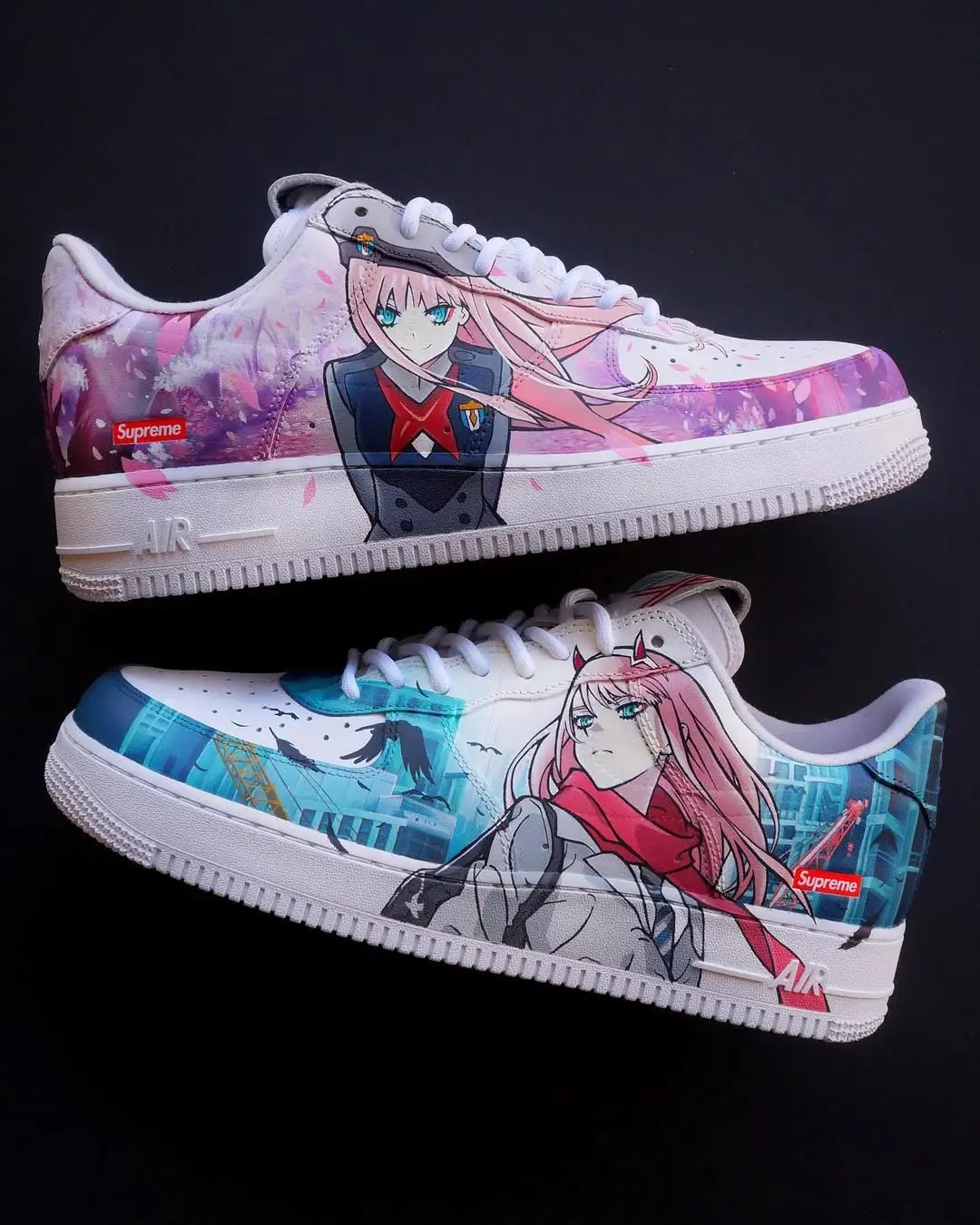 Darling in the Franxx - Zero Two Air Force 1 Custom