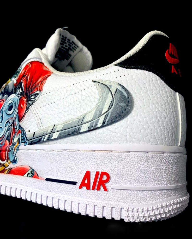 Deadpool Marvel Air Force 1 Custom - Image 6