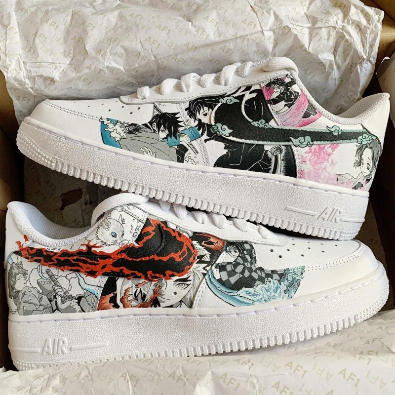 Demon Slayer Air Force 1 Custom