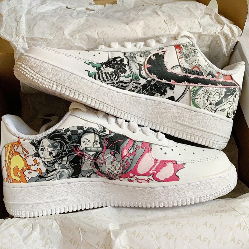 Demon Slayer Air Force 1 Custom