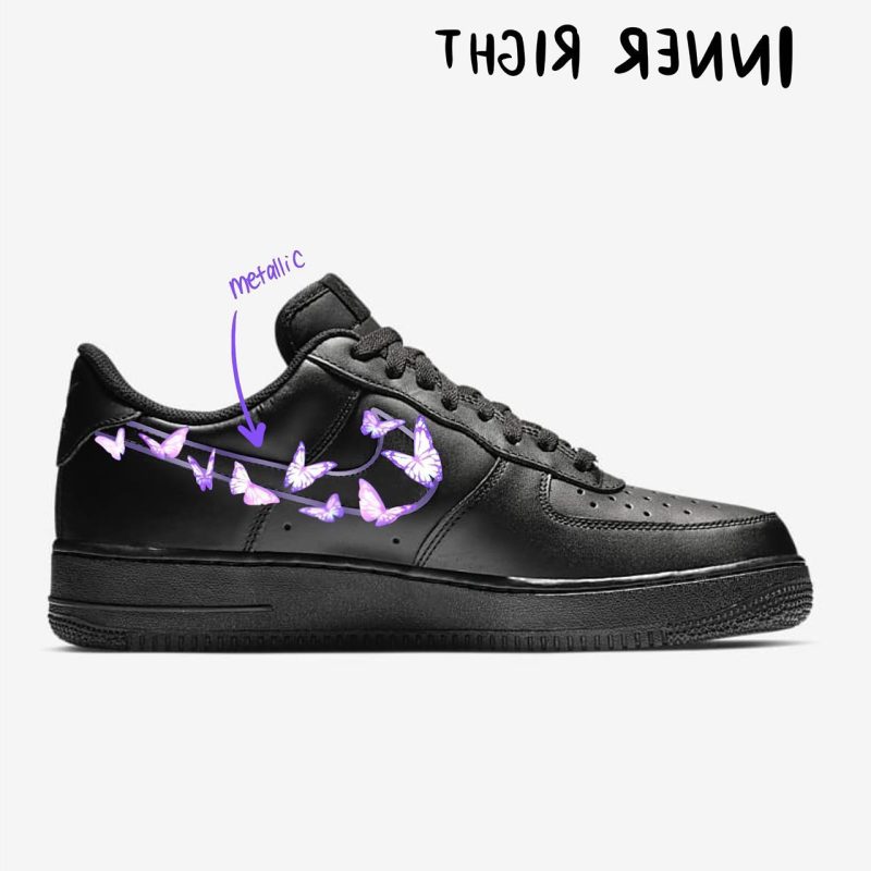 Demon Slayer - Giyu Tomioka x Shinobu Kocho Air Force 1 Custom - Image 7