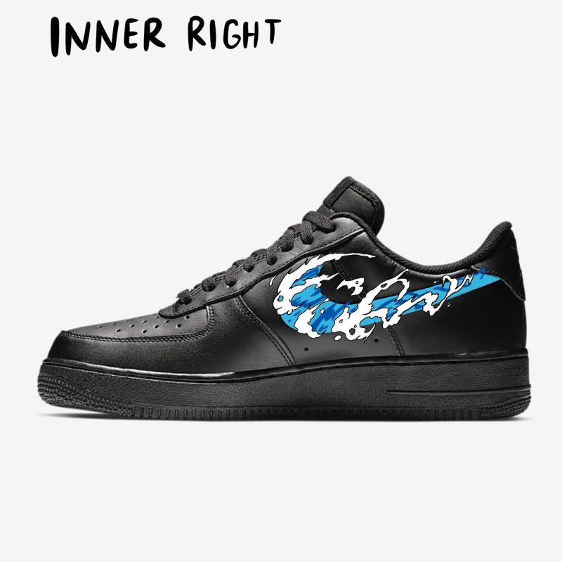 Demon Slayer - Giyu Tomioka x Shinobu Kocho Air Force 1 Custom - Image 8