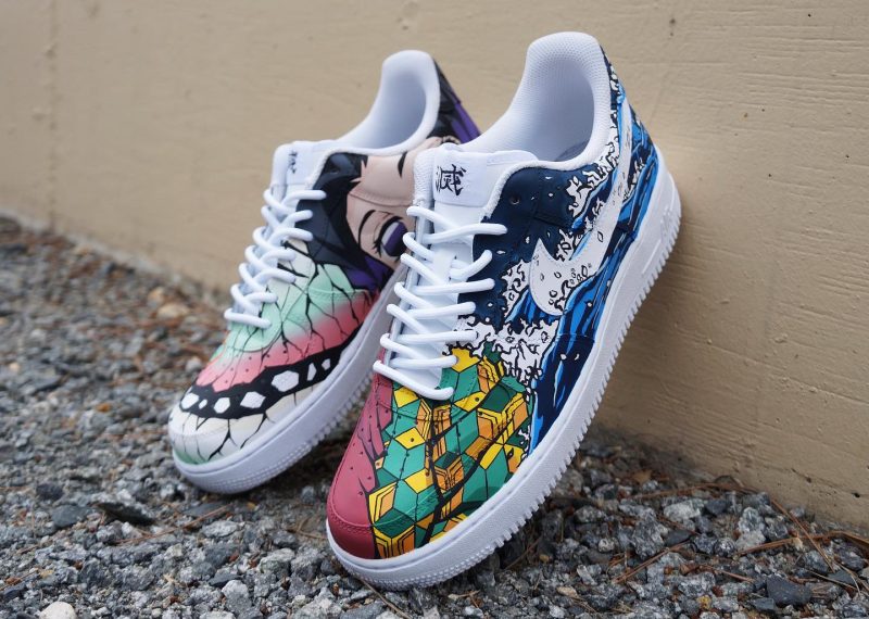 Demon Slayer - Giyuu x Shinobu Air Force 1 Custom