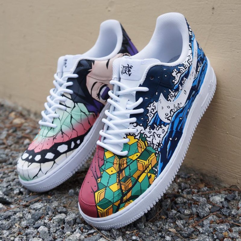 Demon Slayer - Giyuu x Shinobu Air Force 1 Custom