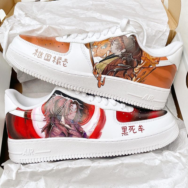 Demon Slayer - Kokushibo Air Force 1 Custom
