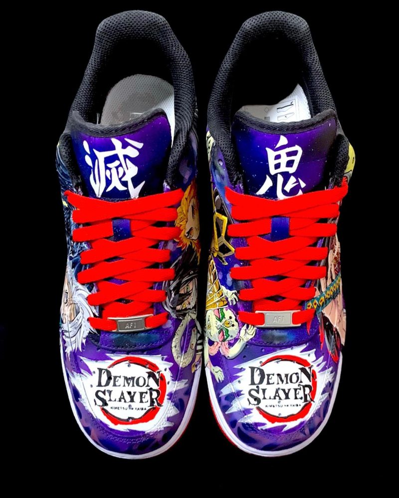 Demon Slayer Limited Edition Air Force 1 Custom - Image 3