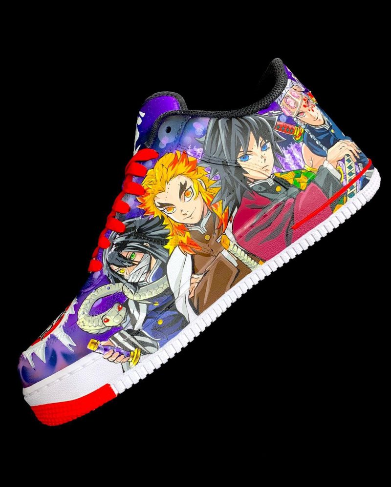 Demon Slayer Limited Edition Air Force 1 Custom - Image 6