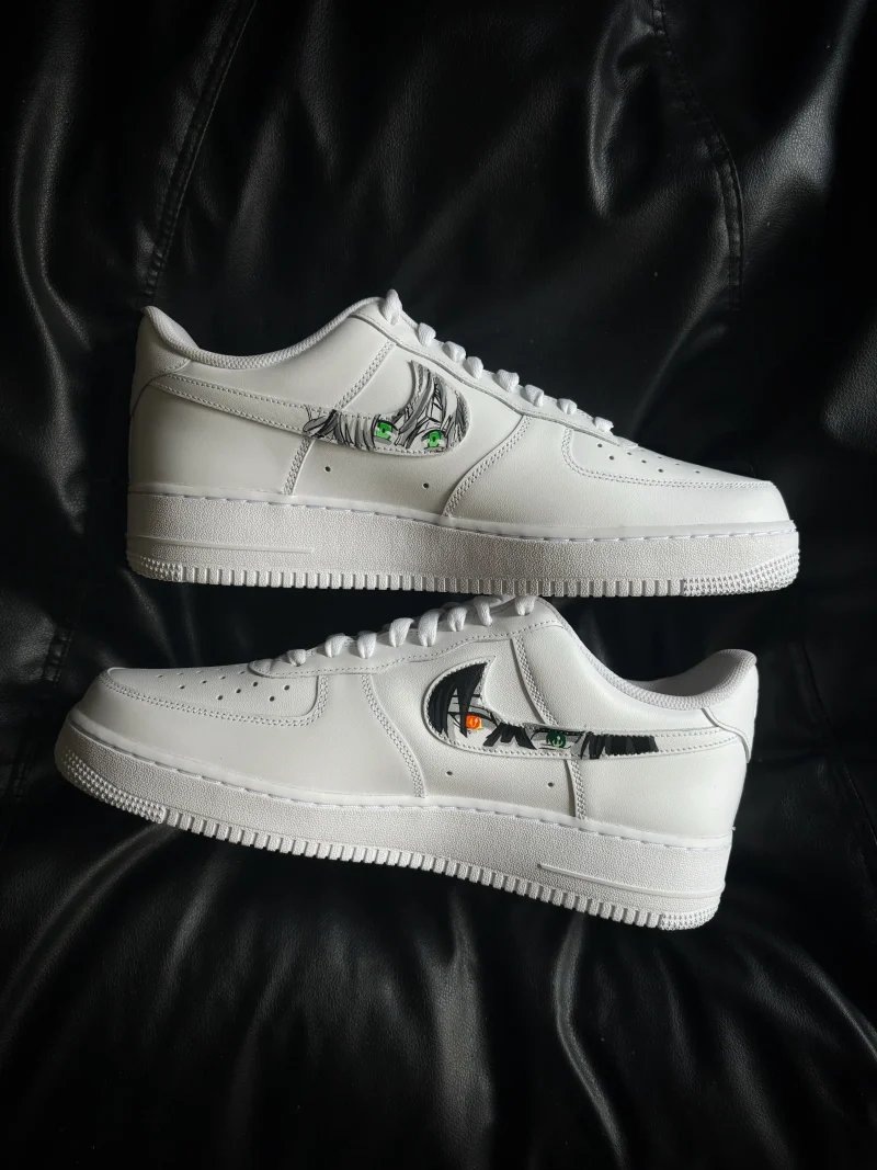 Demon Slayer - Mitsuri x Obanai Air Force 1 Custom - Image 2