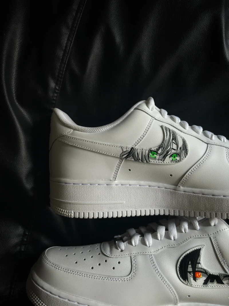 Demon Slayer - Mitsuri x Obanai Air Force 1 Custom - Image 5