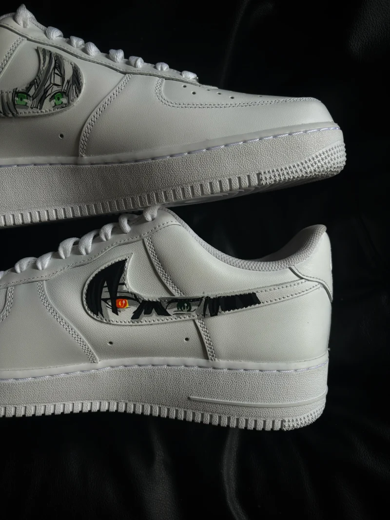 Demon Slayer - Mitsuri x Obanai Air Force 1 Custom - Image 6
