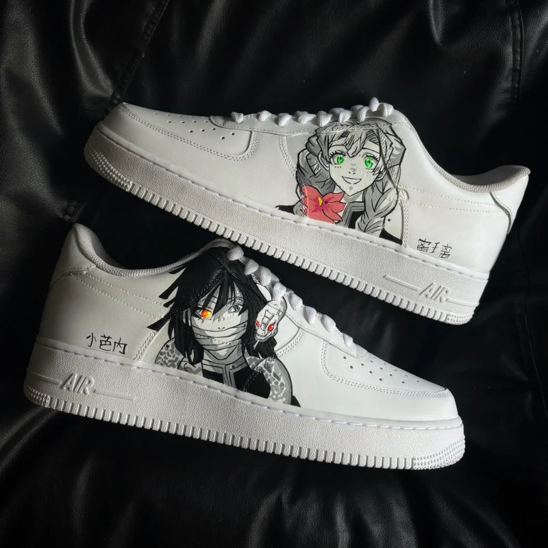 Demon Slayer - Mitsuri x Obanai Air Force 1 Custom