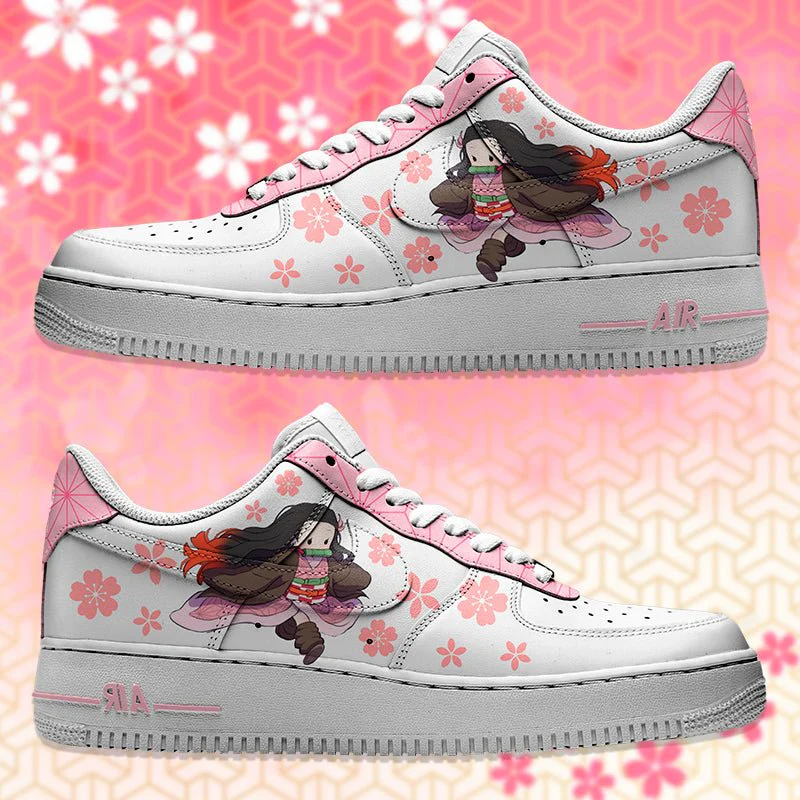 Demon Slayer - Nezuko Air Force 1 Custom