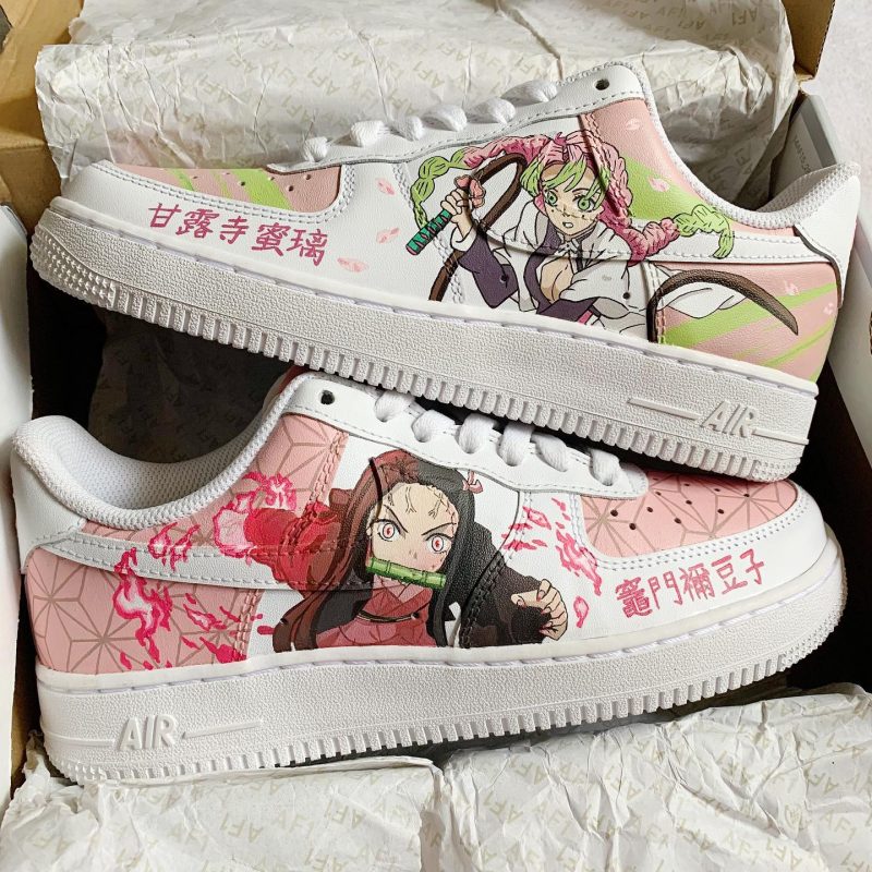 Demon Slayer - Nezuko x Mitsuri Air Force 1 Custom
