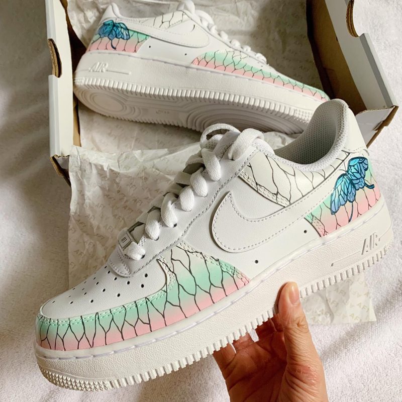 Demon Slayer - Shinobu Air Force 1 Custom - Image 2