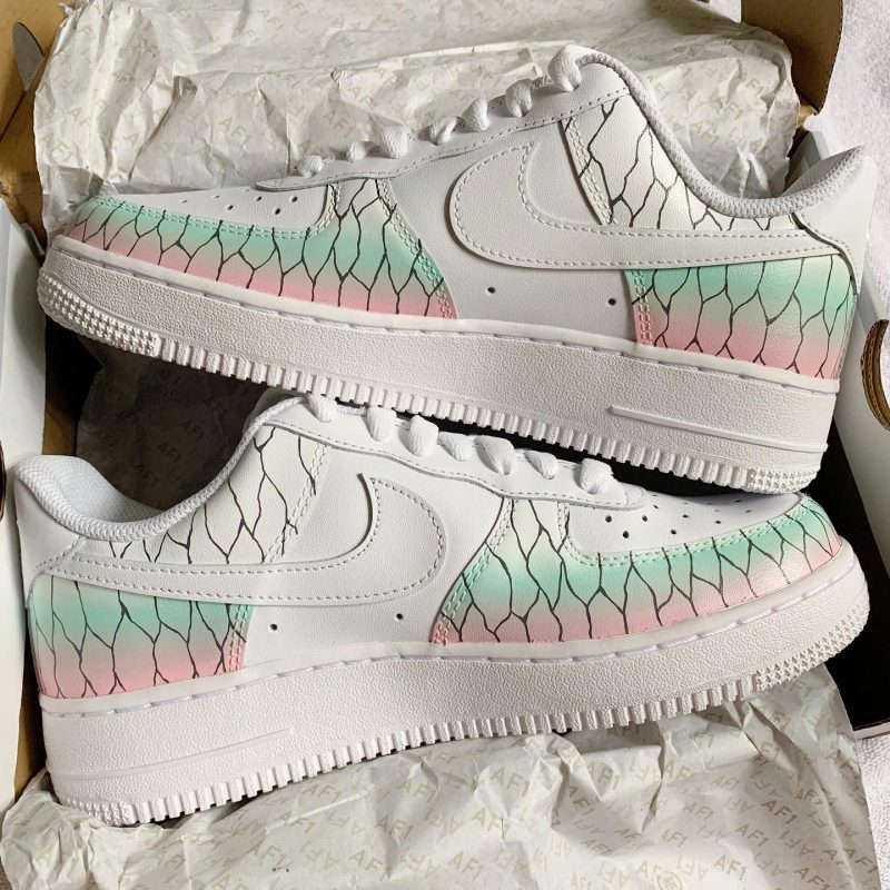 Demon Slayer - Shinobu Air Force 1 Custom - Image 3