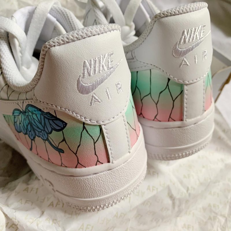Demon Slayer - Shinobu Air Force 1 Custom - Image 5