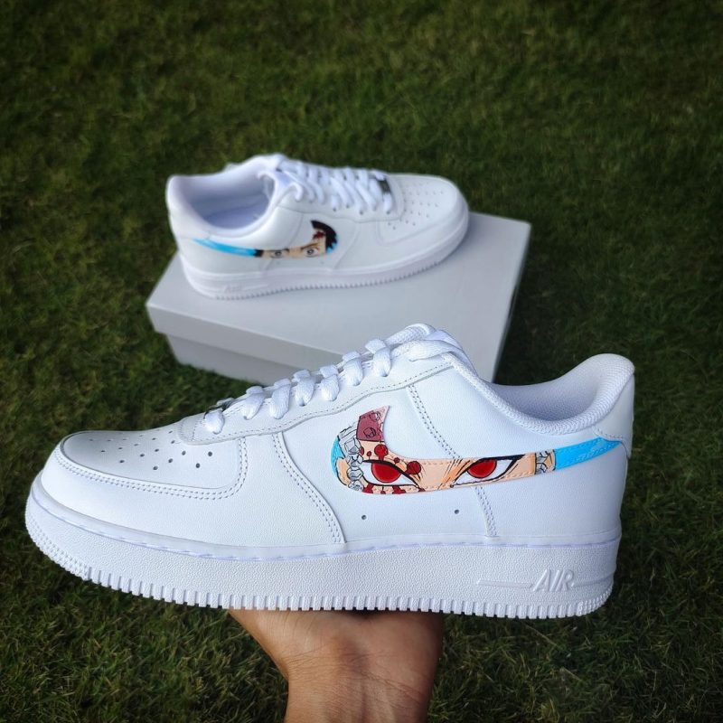 Demon Slayer - Tanjiro x Tengen Air Force 1 Custom - Image 3