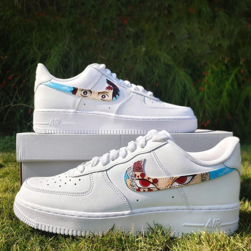 Demon Slayer - Tanjiro x Tengen Air Force 1 Custom - Image 4