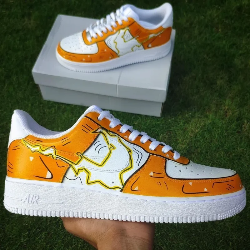 Demon Slayer - Zenitsu Air Force 1 Custom - Image 2